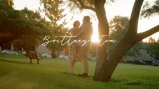 Brittney and Tom Engagement Film | Brisbane City UQ Engagement | Forever In Frame
