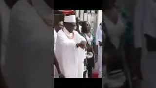 Oba Of Benin Shows Off Dancing Skill