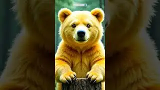 a yellow rare bear🐻 #cute #5mveiws #viralshort #5ookview #viralvideo #1mviewers #cute #5mveiws #cute