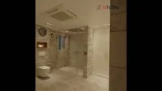 Luxurious Washroom Interior | Spacious & Functional | DIT Studio