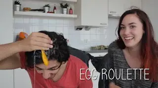 EGG ROULETTE CHALLENGE! - Mert vs Teske - FUN