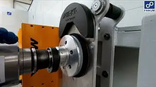 Automated cnc sanding on Fanum milling machine | Szlifowanie na frezarce CNC