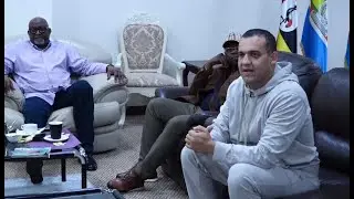 IBA PRESIDENT KREMLEV ARRIVES IN UGANDA