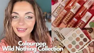 🌵 COLOURPOP WILD NOTHING COLLECTION: Try On/Review Of The Shadow Palette, Lux Lip Oil, Freckle Pen