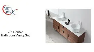 Double Vanity : 72 Double Bathroom Vanity Set