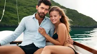 Yağmur Y&uuml;ksel and Barış Baktaş&rsquo;s Bold Photo on a Boat in the Lake