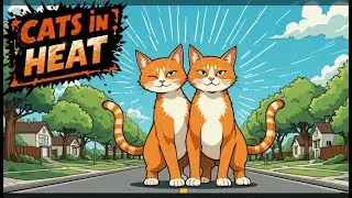 CAT IN HEAT? 😻 SIGNS & WHAT TO DO! (Male & Female Heat Cycles Explained!) 🔥