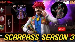 🔴 SCARPASS SESSION 3  🤩 NEW GUNS   OR NEW ? @ScarFall2.0 #scarfall