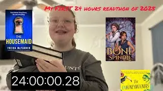 My FIRST 24 hours readthon of 2025