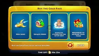 TOWNSHIP Gold pass 3 Plane Skin