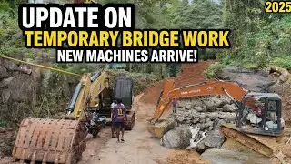 Anakkampoil&ndash;Meppadi Tunnel:&nbsp; Temporary Bridge Work Started Full Site Update!