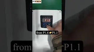 How to adjust speed of Hybrid DC/AC Controller for Solar Pump?