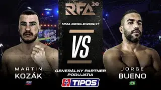 Martin KOZ&Aacute;K VS Jorge BUENO (MMA) | RFA 20 ALL STARS Bratislava