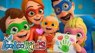 Finger Family Superhero | Learn Colors | Rain Rain Go Away | Nursery Rhymes for Kids poems