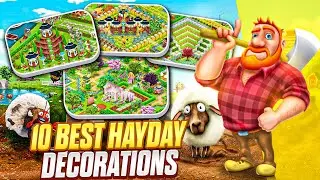 Top 10 Best Hay Day Decorations! 🌾✨ | Must-Have Items for Your Farm