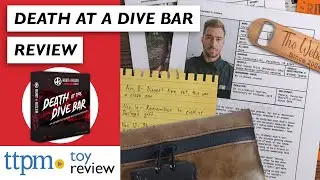 Death at the Dive Bar Adult Board Game from Hunt A Killer | Game Review