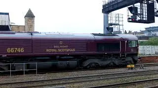 66746 6M81 IMMINGHAM  H.I.T. to RATCLIFFE PS at LINCOLN CENTRAL , 15th November 2017