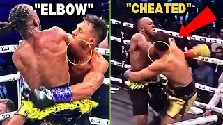 KSI Elbows Joe Fournier To Knock Him Out 