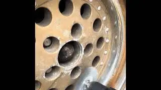 Removing rust from chrome wheels (Part 1)