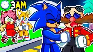 We CAUGHT Sonic SLEEPWALKING At 3AM!
