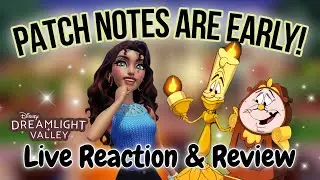 PATCH NOTES ARE LIVE! SO ARE WE!!! | Cozy Ceto LIVE | Disney Dreamlight Valley
