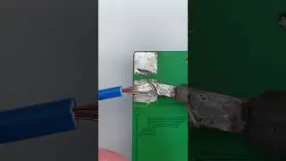 High-purity active solder wire, super easy to use for repair and welding #solder #solderwire #shortd
