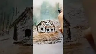 Scenery in the morning #easydrawing#drawing#easydrawing