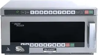 Sharp R CD1200M Commercial Microwave Oven Heavy Duty TwinTouch Dual TouchPads 1200W 0.75