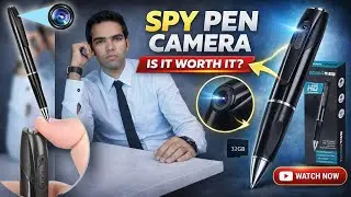 Secret Spy Pen Video Recorder Camera | Spy Camera Pen | Full Hd Pen Camera | Security HD Pen | Safe