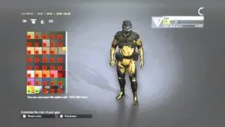 Metal Gear Online 3: Infiltrator Class - All Outfits