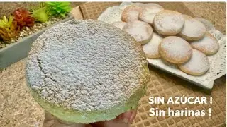 Sin azúcar polvorones bajos en carbohidratos #may #galletas #keto