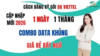 Cách Đăng Ký Gói 5G Viettel 1 Ngày 1 Tháng | Combo Data Khủng – Giá Rẻ Bất Ngờ!