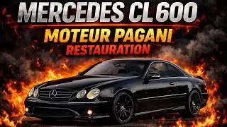 JE RESSUSCITE une CL600 V12 en PANNE ! Le MOTEUR PAGANI reprend vie 🔥🔥🔥🔥🔥