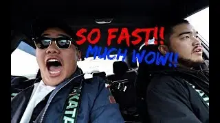 RIDE IN A 450WHP STI + SNOW DRIFTING!!