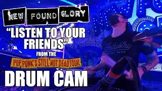 New Found Glory - Listen To Your Friends Multi-Angle (Drum Cam) - Anaheim, CA - 9-9-2021
