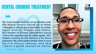 SMILE DESIGN & DENTAL CROWNS TREATMENT IN MIAMI!