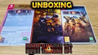 UNBOXING FRONT MISSION 1ST REMAKE para NINTENDO SWITCH