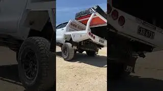 Flexing every angle #longtravel  #4wding #4wd #4wdadventures #offroading #4x4ing