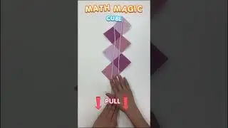 1 Second Math | What is a CUBE? | Easy Geometry for Kids| Visualize 3D Structure| Subscribe for More