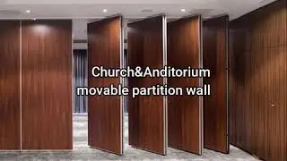 Church&Anditorium movable partition wall