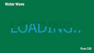 How to Create a Filling Water Animation with CSS and HTML Code?