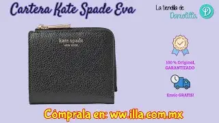 Cartera Kate Spade Eva Small l-zip Bifold Wallet