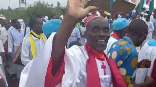 THE PROCESSION FROM OBUNGA BACK TO OGUEDHI KUDHO
