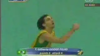 Bulgaria kill blocks (Brasil - Bulgaria 0:3)