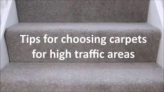 How to choose a carpet for high traffic areas like halls, stairs & landings