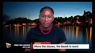 GRAND MAL, GRENADA: Move the stones, the beach is ours!