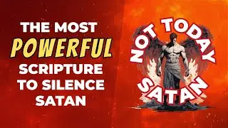 The Most Powerful Scripture to Silence Satan | Not Today, Satan!