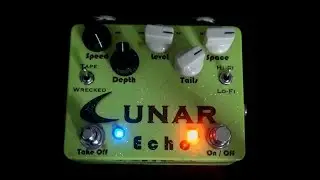 Lunar Echo by DMB Pedals - Analog Delay Demo