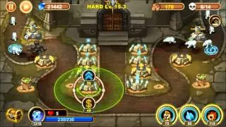Castle TD 15-3 HARD, 3 STARS!!!! Walkthrough