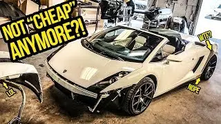 Вот сколько стоит исправить УЖАСНУЮ покраску моего дешевого Lamborghini